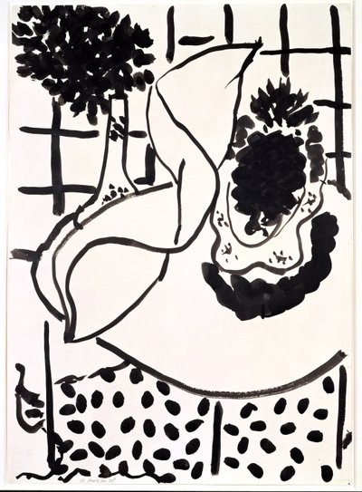 Stilleben med ananas av Henri Matisse