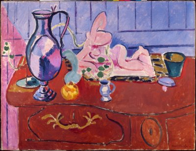 Stilleben med tennkanna av Henri Matisse