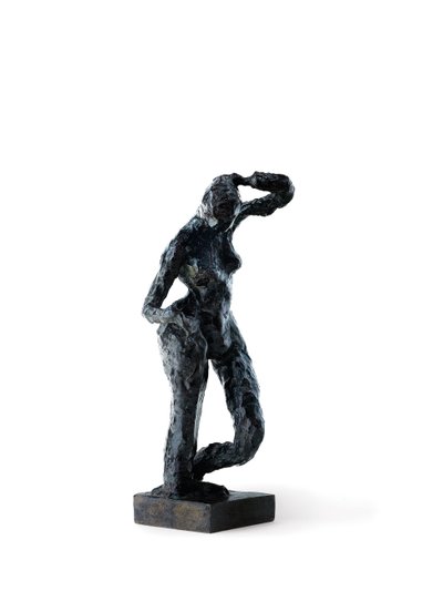 The Dance (Dance Movement), skapad 1911, denna version gjuten ca 1930 (brons med svart patina) av Henri Matisse