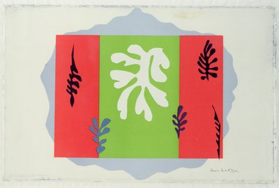 The Dancer (färglitografi) av Henri Matisse