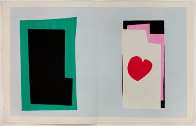 The Heart, från Jazz av Henri Matisse