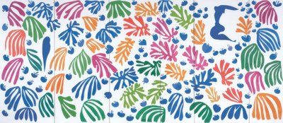 Papegojan och sjöjungfrun av Henri Matisse