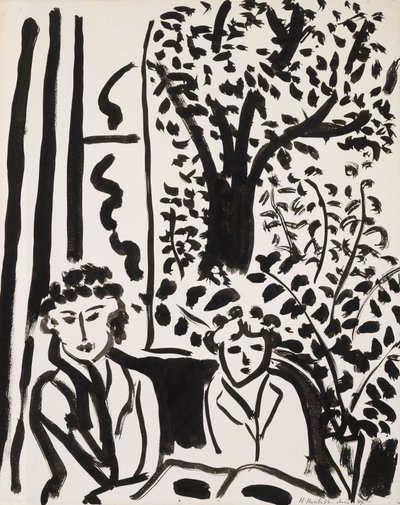 Tystnaden som bor i hus av Henri Matisse