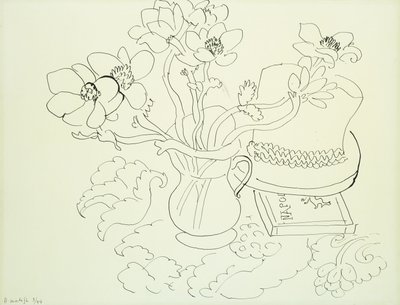 Vas med anemoner av Henri Matisse