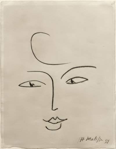 Ansikte av Henri Matisse