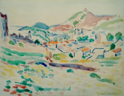 Utsikt över Collioure (By) av Henri Matisse
