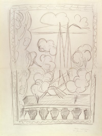Fönster i Tahiti av Henri Matisse
