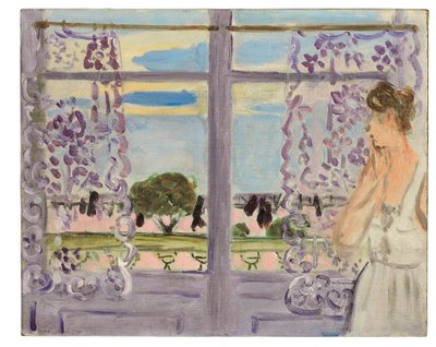 Kvinna vid fönstret av Henri Matisse