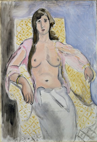Kvinna i fåtölj, eller Antoinette av Henri Matisse