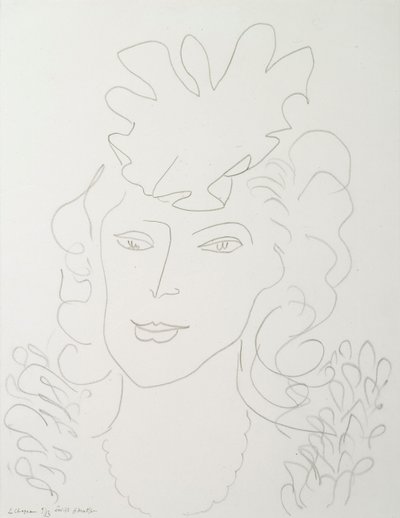 Kvinna med hatt av Henri Matisse