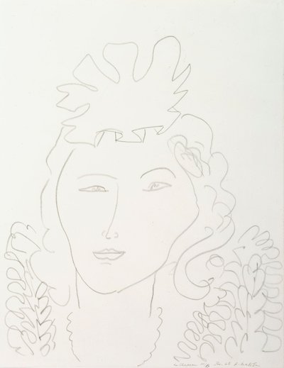 Kvinna med hatt av Henri Matisse