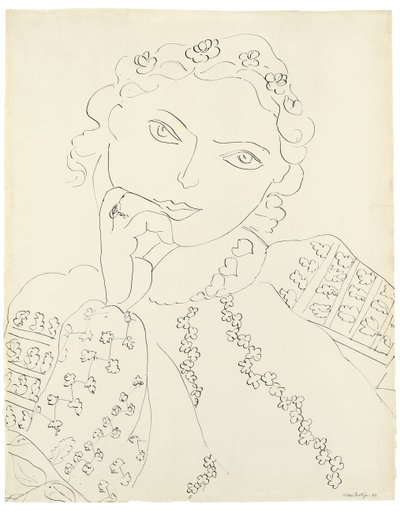 Ung flicka av Henri Matisse