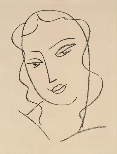Ung kvinna av Henri Matisse