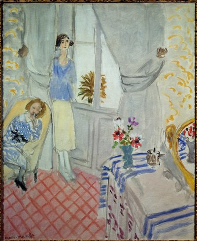 le boudoir 1921 (olja på duk) av Henri Matisse