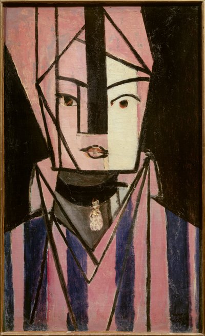 tete blanche et rose 1914 (olja på duk) av Henri Matisse