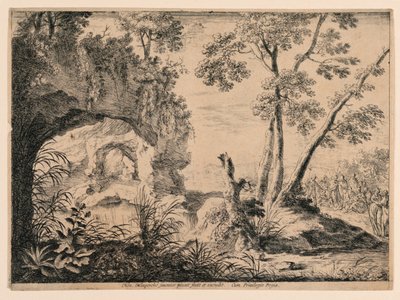 Johannes Döparen predikar öknen av Henri Mauperche
