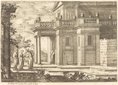 Presentation i templet av Henri Mauperche