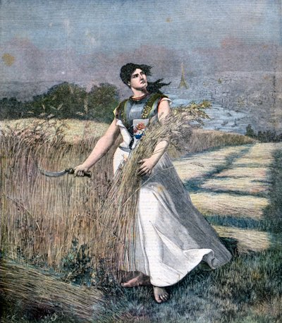 Allegori av Frankrike, 1891 av Henri Meyer