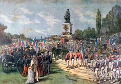 Årsdagen av slaget vid Mars-la-Tour, 16 augusti 1870, 1892 av Henri Meyer