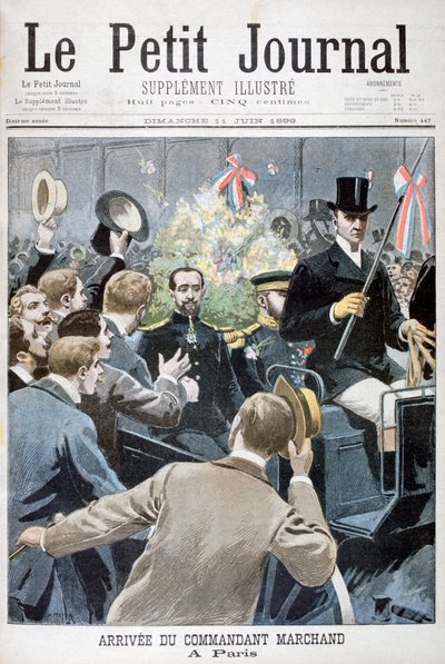 Kommandant Marchands ankomst till Paris 1899 av Henri Meyer