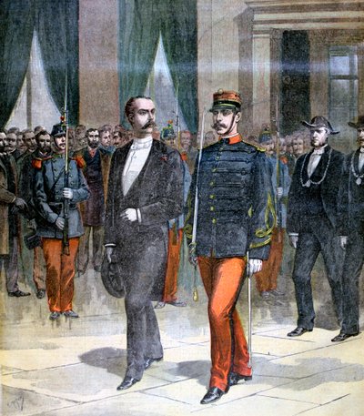 Jean Casimir-Perier, ordförande för deputeradekammaren, 1893 av Henri Meyer