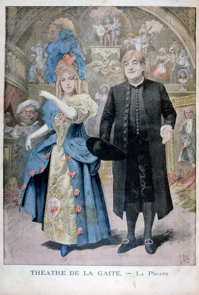 Dockan, Gaité-teatern, Paris, 1896 av Henri Meyer