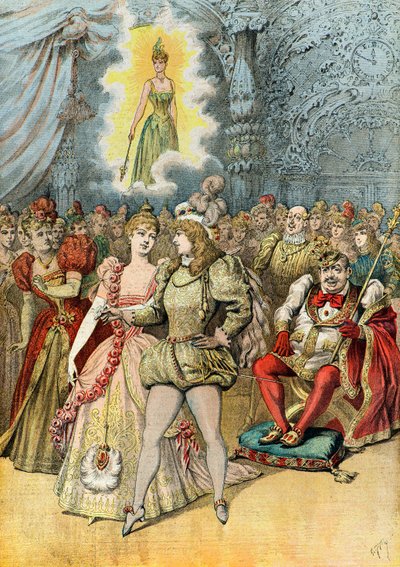 Teatergruppen på Theatre du Chatelet av Henri Meyer
