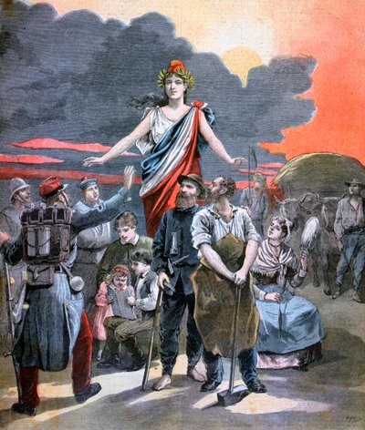 Låt oss tala om en annan sak!, 1893 av Henri Meyer