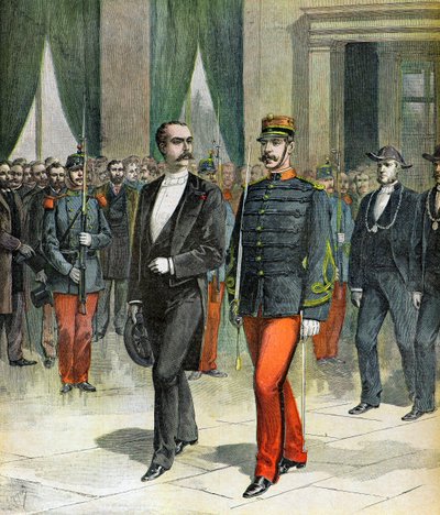 Porträtt av Casimir Perier av Henri Meyer