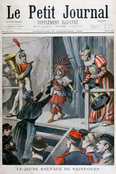 Den unge vilden av Saint-Ouen, Paris, 1898 av Henri Meyer