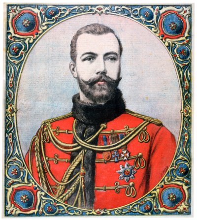 Tsar Nikolaj II av Ryssland, 1894 av Henri Meyer