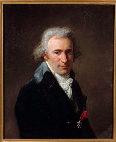 Porträtt av Jean Baptiste Canthaney dit Clery (1759-1809) valet de chambre till Ludvig XVI vid templet Målning av Henri Pierre Danloux (1753-1809) 1798 Sön. 0,65x0,54m av Henri Pierre Danloux