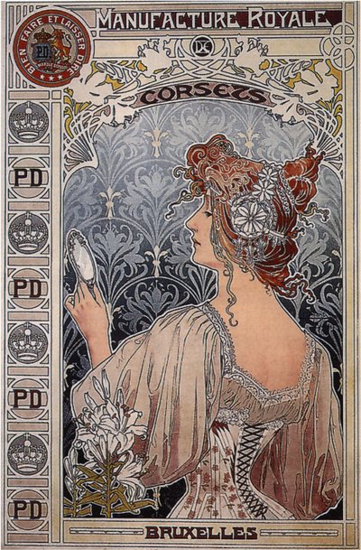 Tillverkning Royale, 1897 av Henri Henri Antoine Théodore Livemont