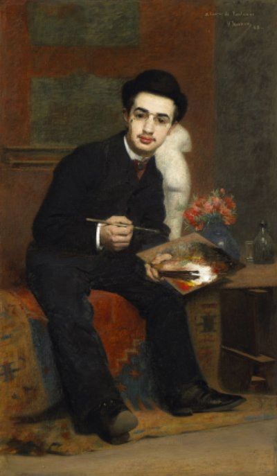 Henri de Toulouse-Lautrec, 1883. av Henri Rachou