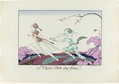 The Happiness of the Day eller Fashionable Graces: The Afternoon of a Faun (titel på objekt) The Happiness of the Day eller Fashionable Graces (serietitel) av Henri Reidel