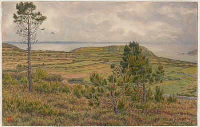 Douarnenez-bukten. Morgat av Henri Rivière