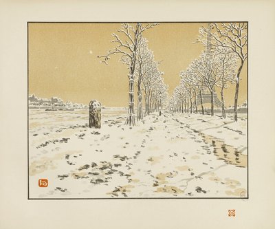 Från Svanön [De trettiosex vyerna över Eiffeltornet] av Henri Rivière