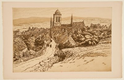 [Den bretonska kyrkan] av Henri Rivière