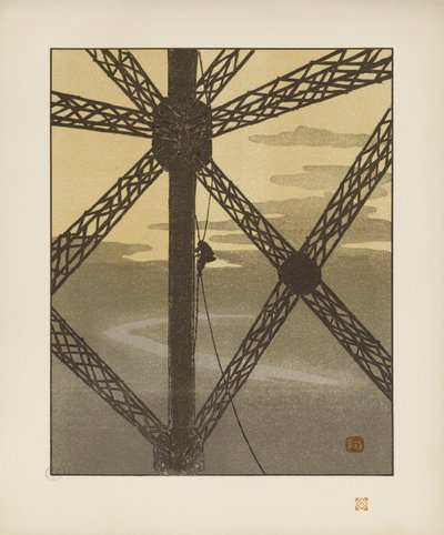 Tornets målare [De trettiosex vyerna över Eiffeltornet] av Henri Rivière