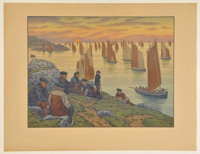 [De gamla] av Henri Rivière