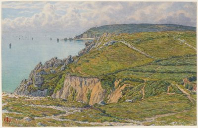 Stormig morgon i Port-Mahon, Morgat av Henri Rivière