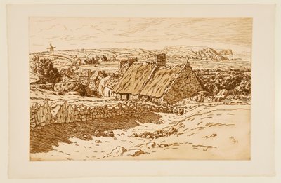 Landskap med kvarn av Henri Rivière