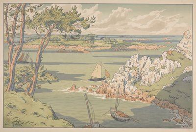 Naturens aspekter: Ön av Henri Rivière