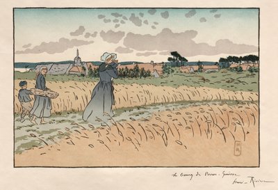 Parisiska landskap: Borough of Perros-Guirec av Henri Rivière