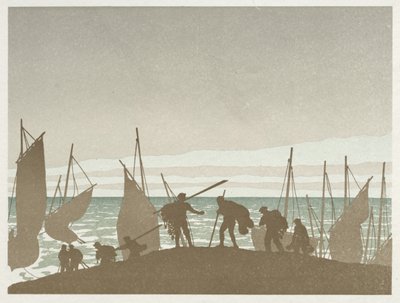 Den vandrande juden: Fiskarna av Henri Rivière