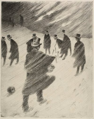 begravningsservice av Henri Rivière