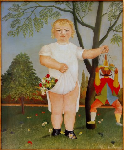 För att fira bebisen av Henri Rousseau