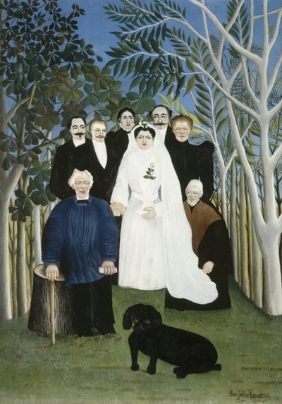 Bröllopsfesten av Henri Rousseau