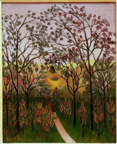Ett hörn av Bellevueplatån av Henri Rousseau