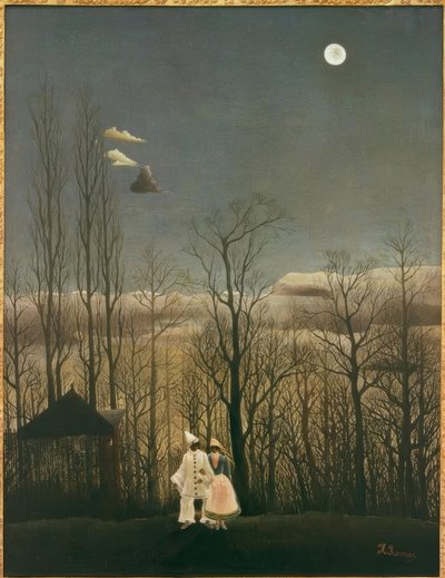 En karnevalskväll av Henri Rousseau